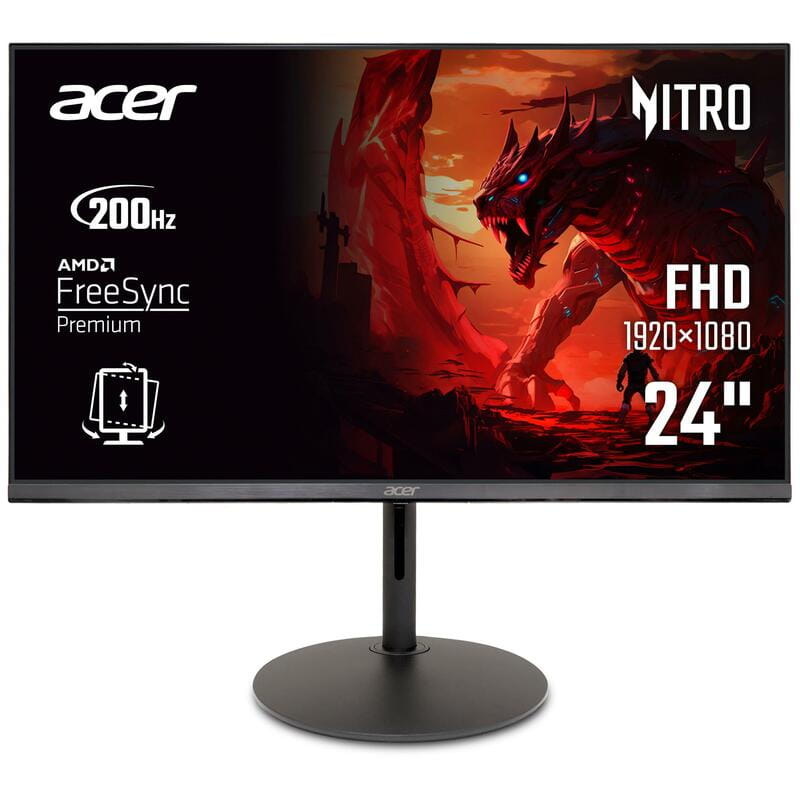 Монитор Acer 23.8" XF240YX1biiph (UM.QX0EE.105) IPS Black 200Hz