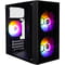 Фото - Корпус 1stPlayer X1-BK-3F1-PS-600FK-EU Black 600W | click.ua