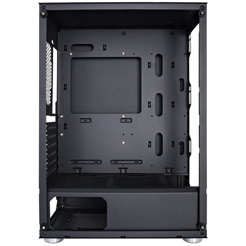 Корпус 1stPlayer X5-BK-4F1-PS-600FK-EU Black 600W