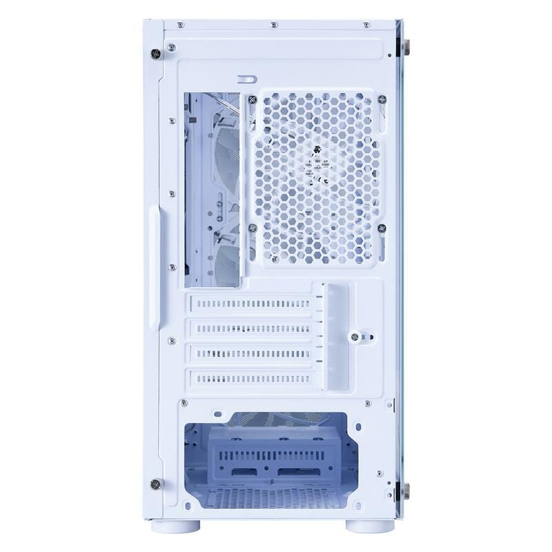 Корпус 1stPlayer X3-M-WH-4F1-W White без БЖ