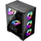 Фото - Корпус 1stPlayer X2-M-BK-4F1-PS-600FK-EU Black 600W | click.ua
