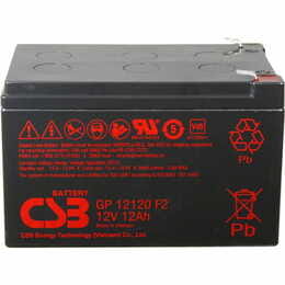 Аккумуляторная батарея CSB 12V 12 AH (GP12120) AGM