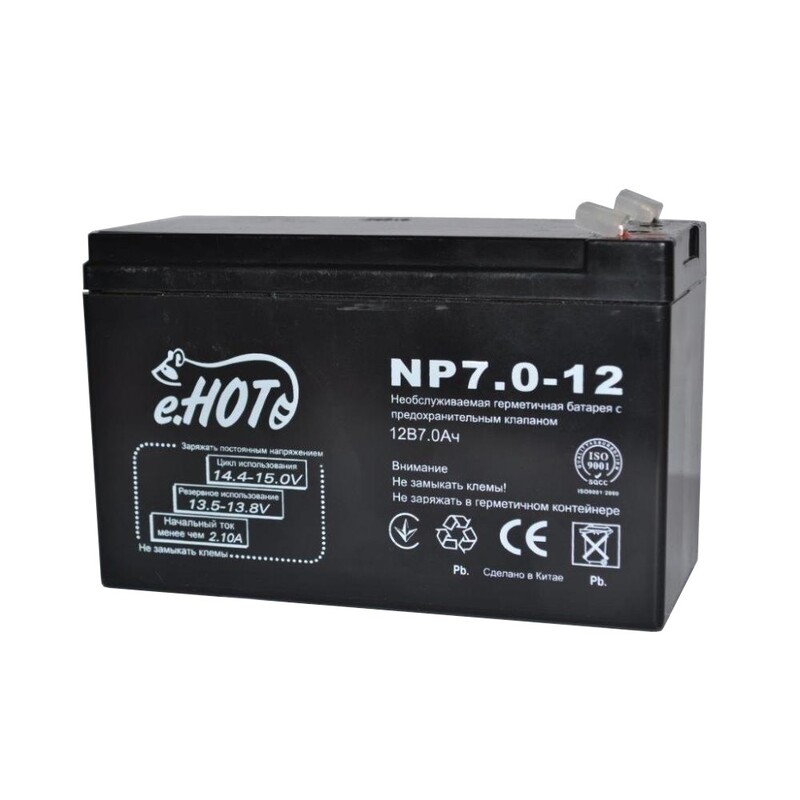 Акумуляторна батарея ENOT 12V 7AH (NP7.0-12) AGM
