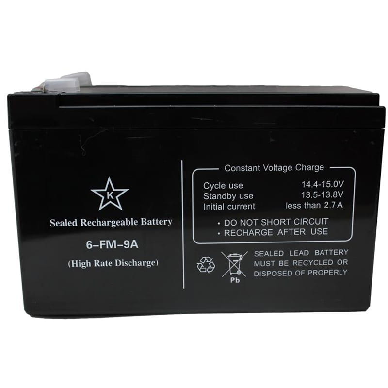 Аккумуляторная батарея KSTAR 12V 9AH (6-FM-9A) AGM