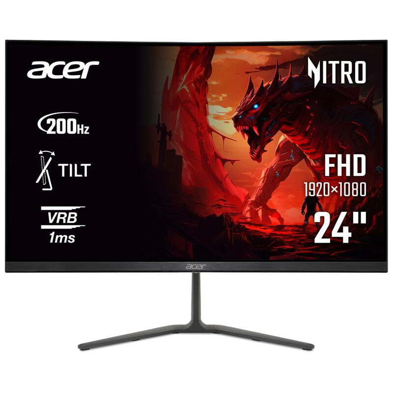 Монитор Acer 23.8" KG240YX1bmiipx (UM.QX0EE.110) IPS Black 200Hz