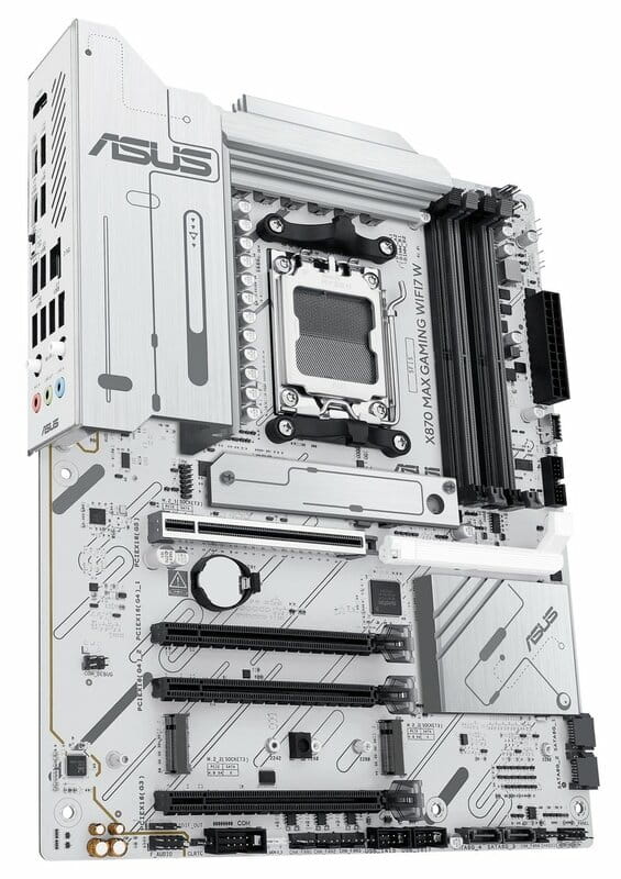 Материнская плата Asus X870 Max Gaming WiFi7 White Socket AM5