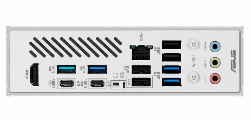 Материнская плата Asus X870 Max Gaming WiFi7 White Socket AM5