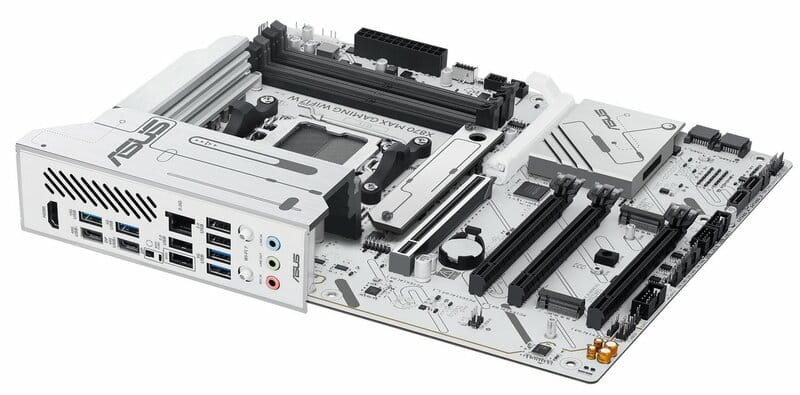 Материнская плата Asus X870 Max Gaming WiFi7 White Socket AM5