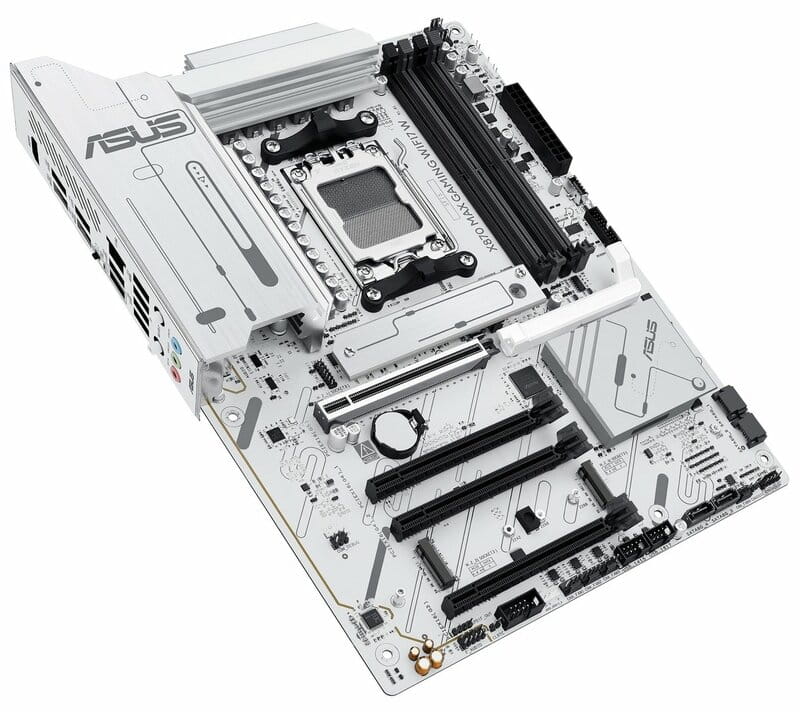 Материнская плата Asus X870 Max Gaming WiFi7 White Socket AM5