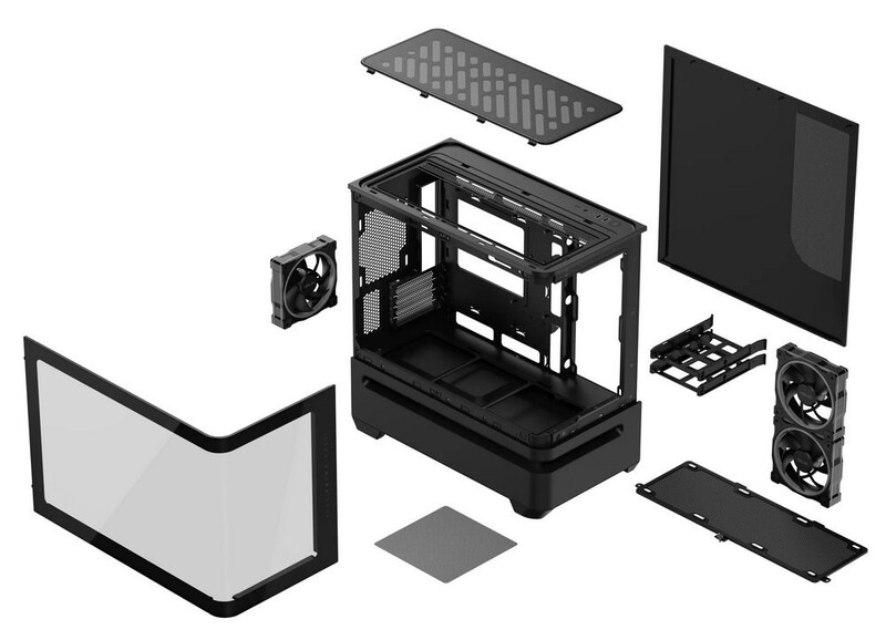 Корпус Asus Prime AP202 ARGB Tempered Glass Black без БЖ (90DC00P0-B19000)