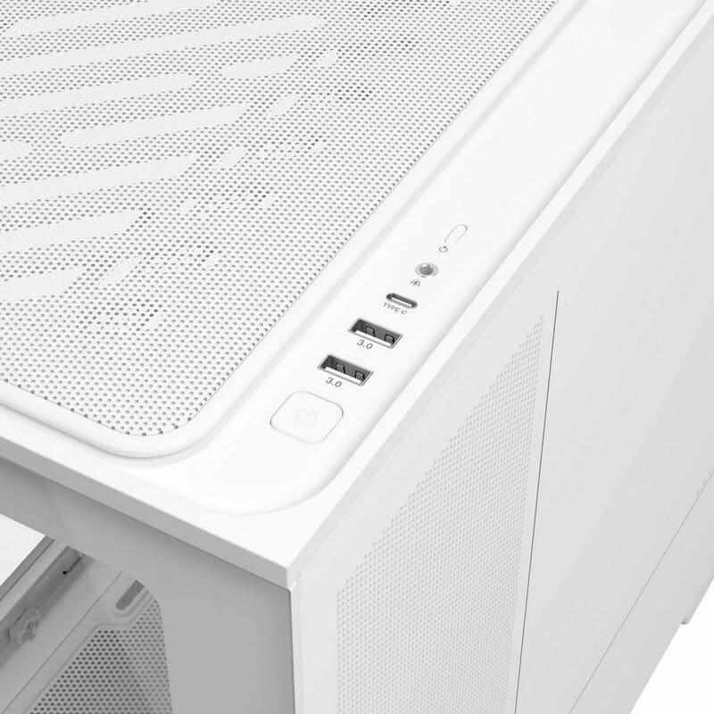 Корпус Asus Prime AP202 ARGB Tempered Glass White без БП (90DC00P3-B19000)