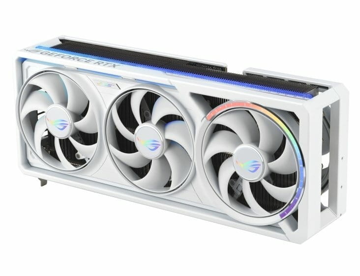 Відеокарта GF RTX 5080 16GB GDDR7 ROG Astral Gaming White OC Asus (ROG-ASTRAL-RTX5080-O16G-WHITE)