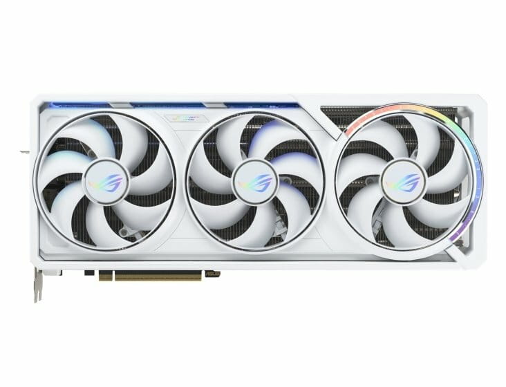 Відеокарта GF RTX 5080 16GB GDDR7 ROG Astral Gaming White OC Asus (ROG-ASTRAL-RTX5080-O16G-WHITE)