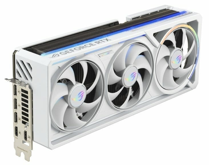 Відеокарта GF RTX 5080 16GB GDDR7 ROG Astral Gaming White OC Asus (ROG-ASTRAL-RTX5080-O16G-WHITE)