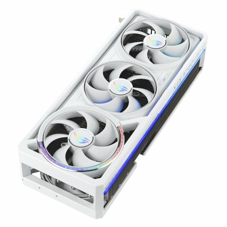 Відеокарта GF RTX 5080 16GB GDDR7 ROG Astral Gaming White OC Asus (ROG-ASTRAL-RTX5080-O16G-WHITE)