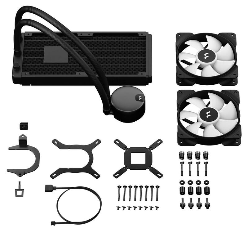 Система водяного охолодження Fractal Design Lumen S24 RGB Black (FD-W-L1-S2412)