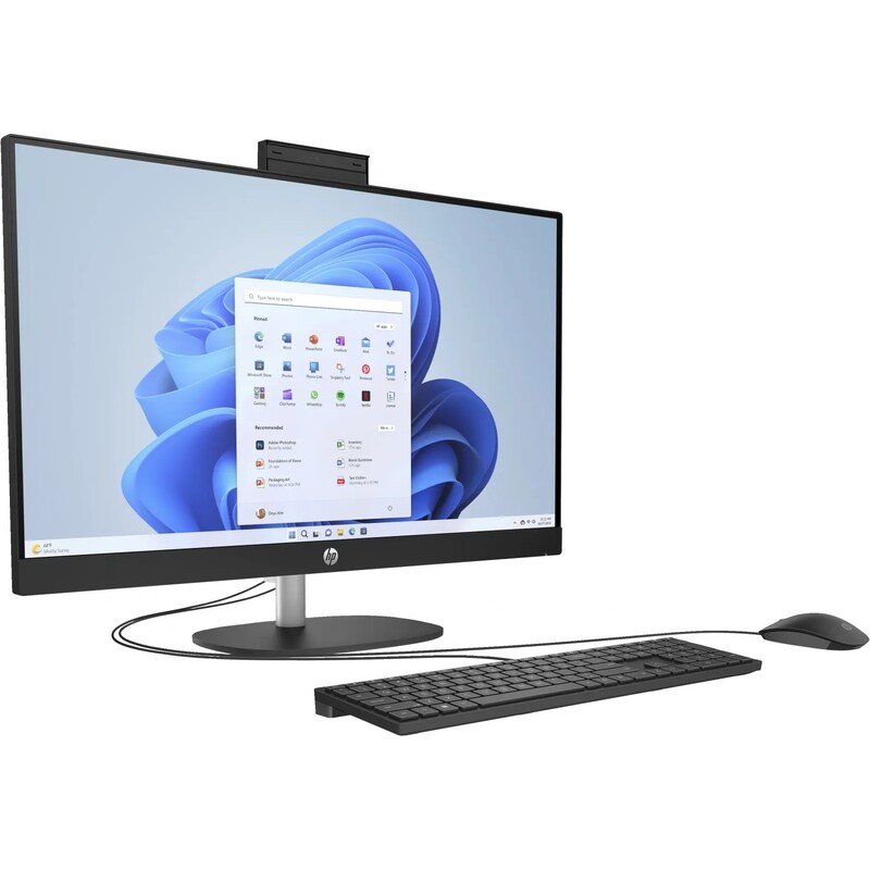 Моноблок HP All-in-One 27-cr0075ua (BV7Y6EA) Jet Black