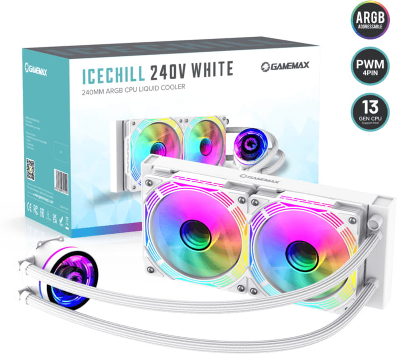 Система водяного охолодження GameMax IceChill 240V White