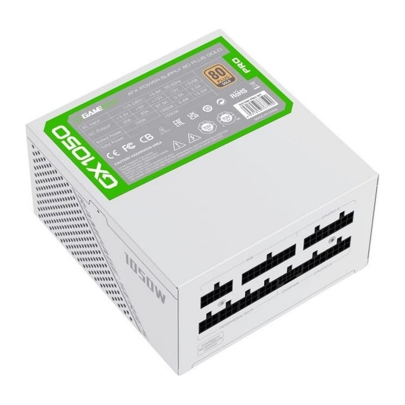 Блок живлення GameMax GX-1050 Pro 1050W White