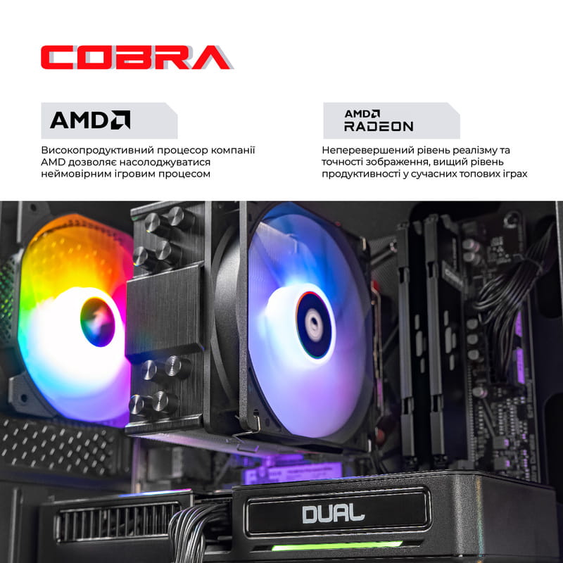 Персональный компьютер COBRA Gaming (A96X.64.H2S5.97.21499)