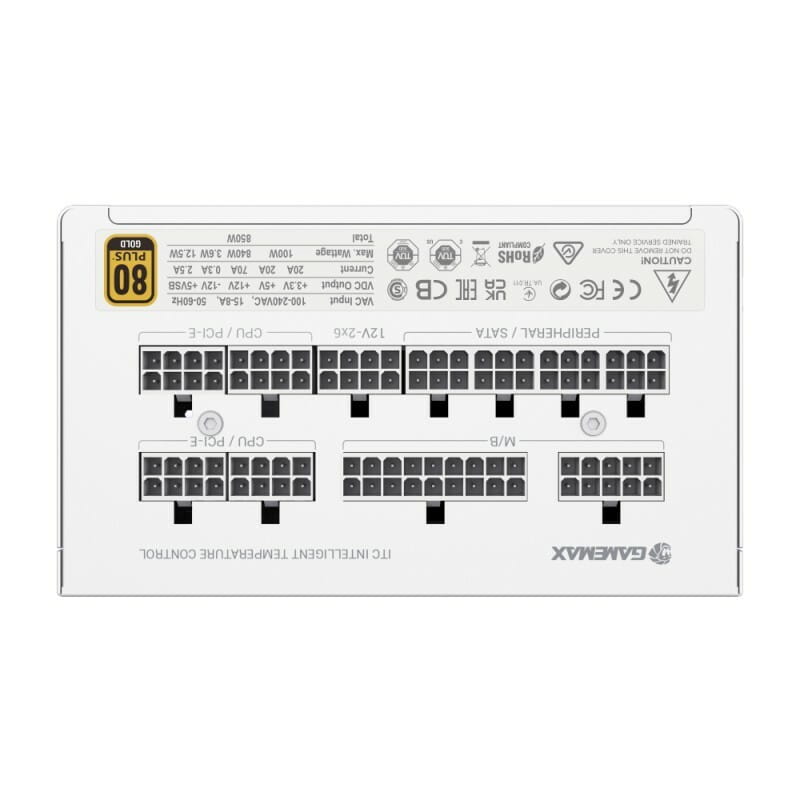 Блок питания GameMax GX-850 Pro 850W White