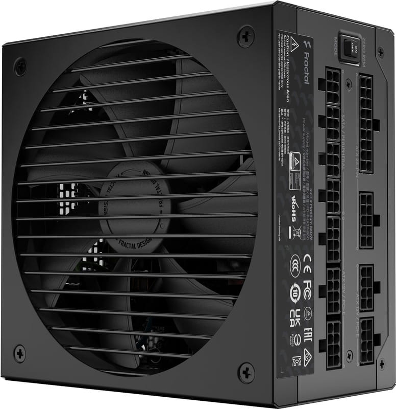 Блок живлення Fractal Design FD-P-IA2P-860-EU Black, 860W
