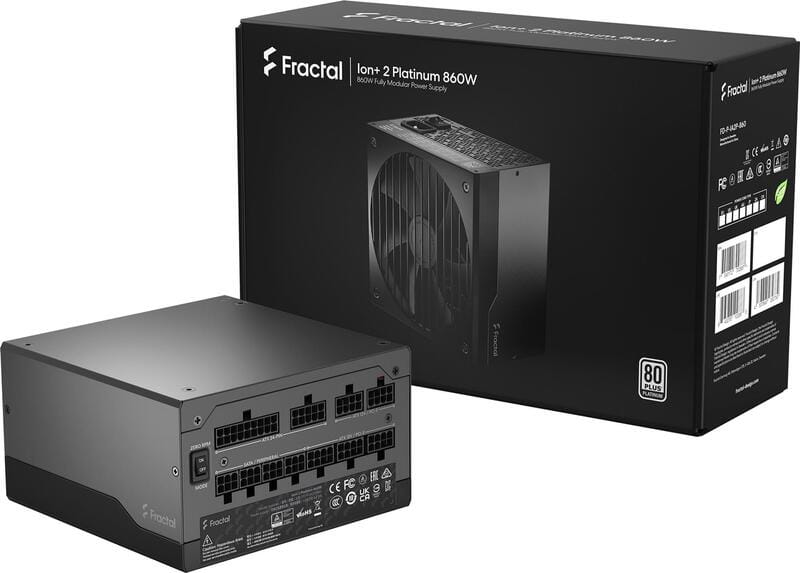 Блок живлення Fractal Design FD-P-IA2P-860-EU Black, 860W