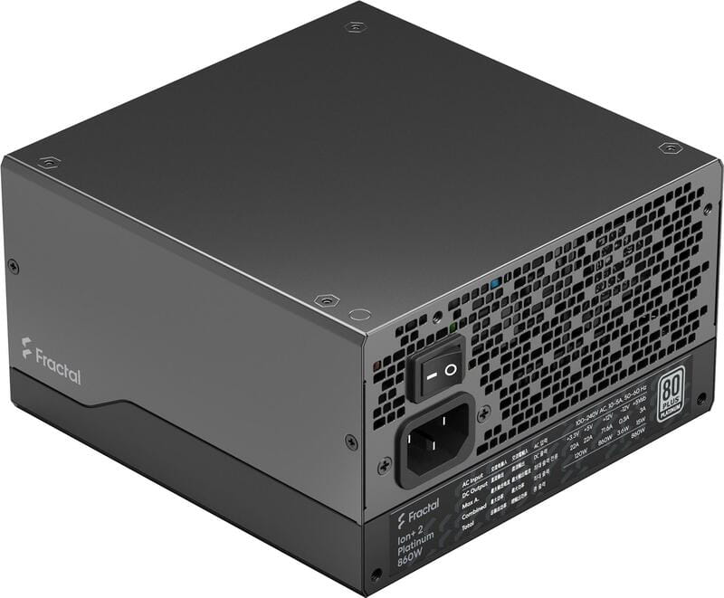 Блок живлення Fractal Design FD-P-IA2P-860-EU Black, 860W