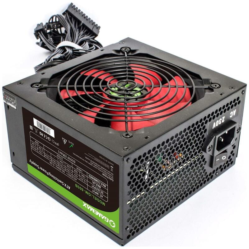 Блок питания GameMax GM-600B 600W Black