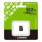 Фото - Карта пам`яті MicroSDXC 512GB UHS-I Class 10 Kingston Canvas Select Plus R150MB/s (SDCS3/512GBSP) | click.ua