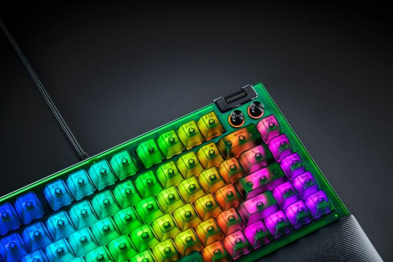 Клавіатура Razer BlackWidow V4 75% Phantom Green (RZ03-05003300-R3M1)