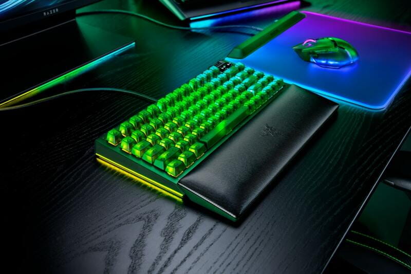 Клавіатура Razer BlackWidow V4 75% Phantom Green (RZ03-05003300-R3M1)