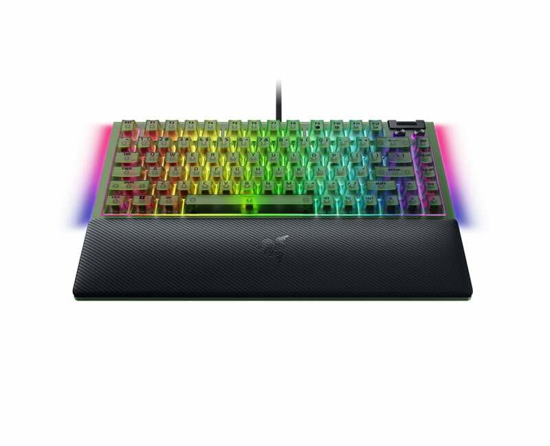 Клавіатура Razer BlackWidow V4 75% Phantom Green (RZ03-05003300-R3M1)
