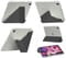 Фото - Чохол-книжка BeCover Ultra Slim Origami Transparent з кріпленням Apple Pencil для Apple iPad Air (4/5) 2020/2022 10.9" Black (711102) | click.ua