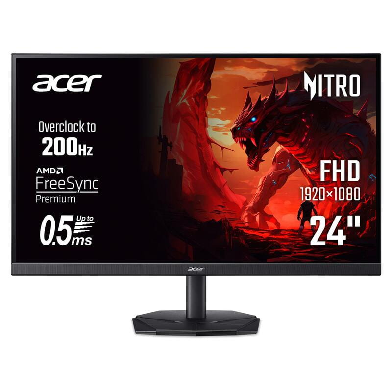 Монитор Acer 23.8" KG241YX1bmiipx (UM.QX1EE.101) IPS Black 200Hz