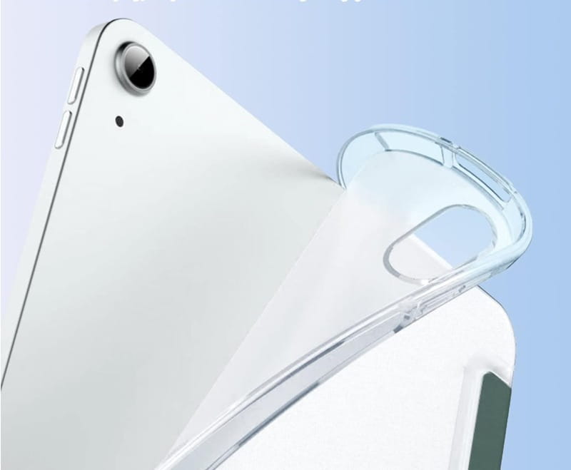 Чeхол-книжка BeCover Soft Edge с креплением Apple Pencil для Apple iPad Air (4/5) 2020/2022 10.9" Dark Green (711120)