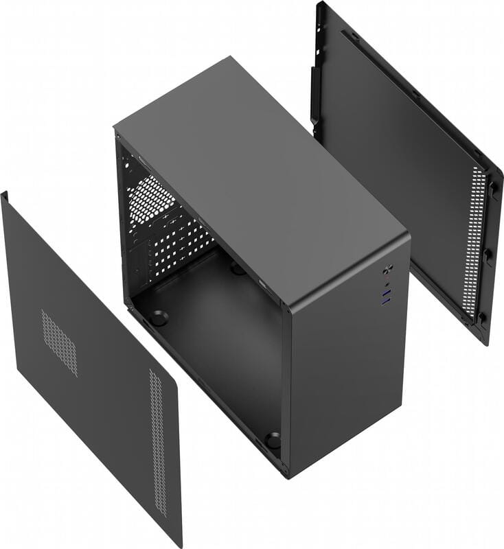 Корпус GameMax A200-BK-500B Black
