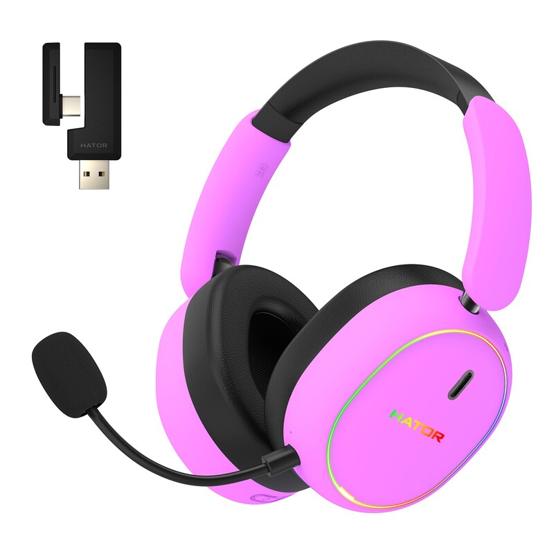 Гарнитура Hator Phoenix 2 Wireless Violet (ESH42)