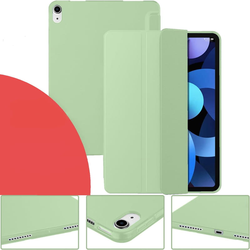 Чохол BeCover Tri Fold Soft TPU Silicone для Apple iPad Air 11" M2 2024 Green (711407)