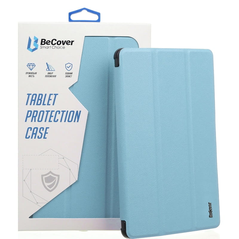 Чeхол BeCover Tri Fold Soft TPU Silicone для Apple iPad Air 11" M2 2024 Light Blue (711409)