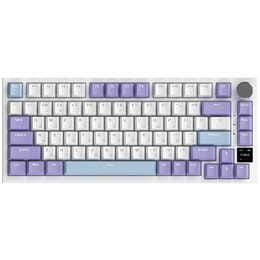 Клавіатура бездротова Ajazz AK820 Pro Flying Fish Switch Purple RGB With Screen (AK820PRO-FF-PWB)