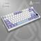 Фото - Клавіатура бездротова Ajazz AK820 Pro Flying Fish Switch Purple RGB With Screen (AK820PRO-FF-PWB) | click.ua