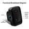Фото - Точка доступу Fenvi FWD-R616U Black Wi-Fi Repeater | click.ua