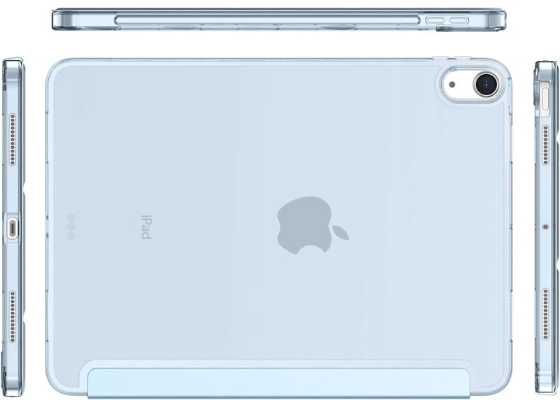Чохол BeCover Tri Fold Hard для Apple iPad Air 11" M2 2024 Light Blue (711415)
