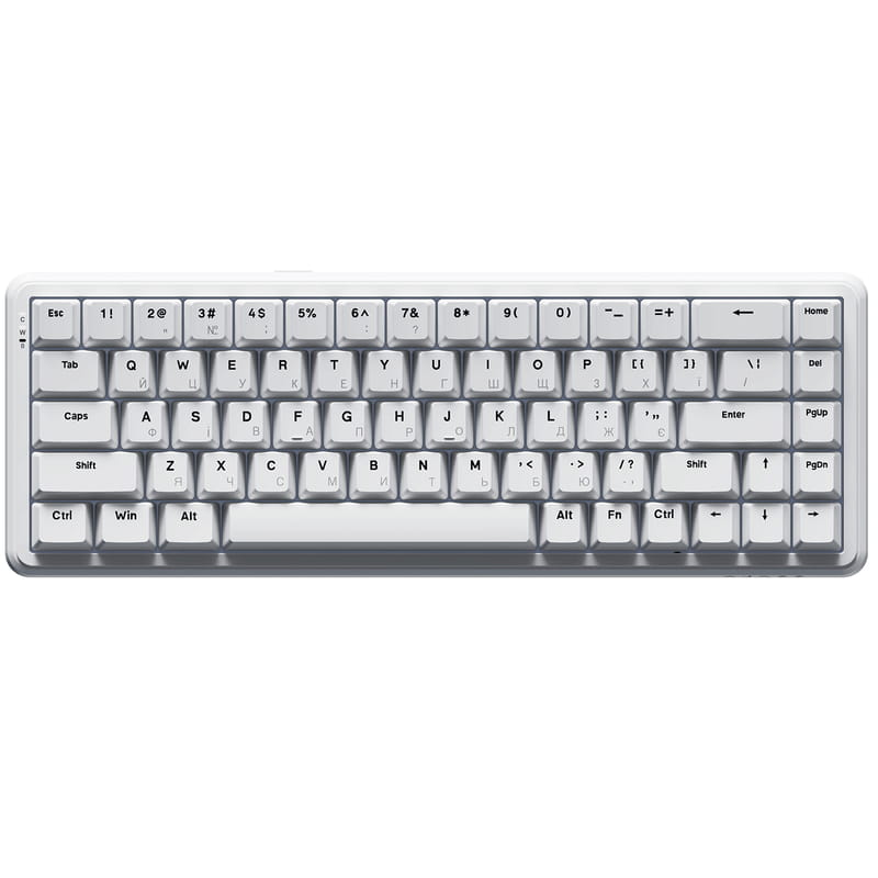 Клавіатура Ajazz AK680 Max Magnetic Switch White (AK680-WM-W-A)