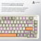 Фото - Клавіатура бездротова Ajazz AK820 Max Flying Fish Switch Retro Colour (AK820MAX-FF-R) | click.ua