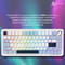 Фото - Клавіатура бездротова Ajazz AK820 Max Plus Day Dream Switch White (AK820MAX-DD-BWD) | click.ua