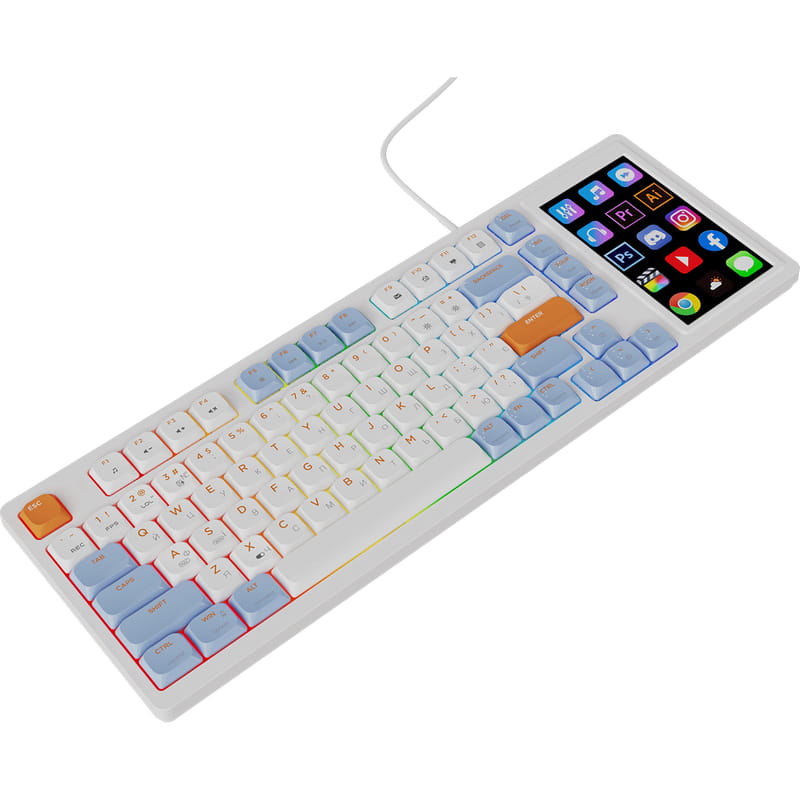 Клавиатура Ajazz AKP815 Huano Red Switch White (AKP815-R-WBO)
