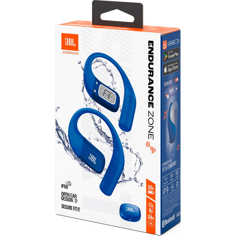 Bluetooth-гарнитура JBL Endurance Zone Blue (JBLENDUZONEBLU)