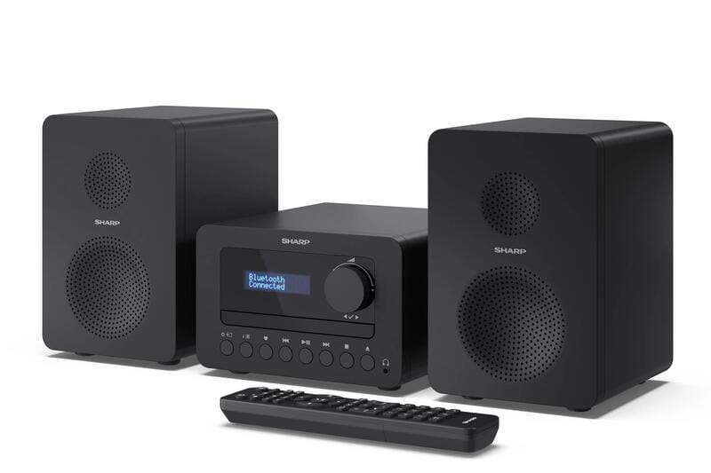 Мікросистема Sharp Micro Sound System Black (XL-B514(BK))